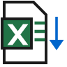 Excel Import Icon